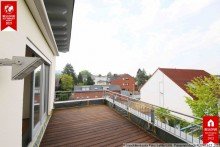 Mit �berblick Ramersdorf: Dachterrasse, Einbauk�che, modern