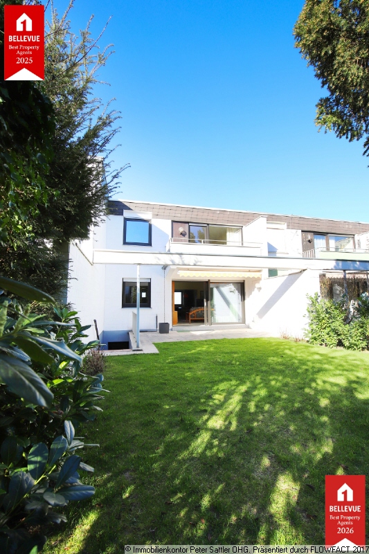 Pflegeleichter Garten Reihenmittelhaus Bonn