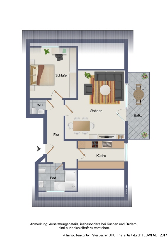 Grundriss Erdgeschosswohnung Bonn