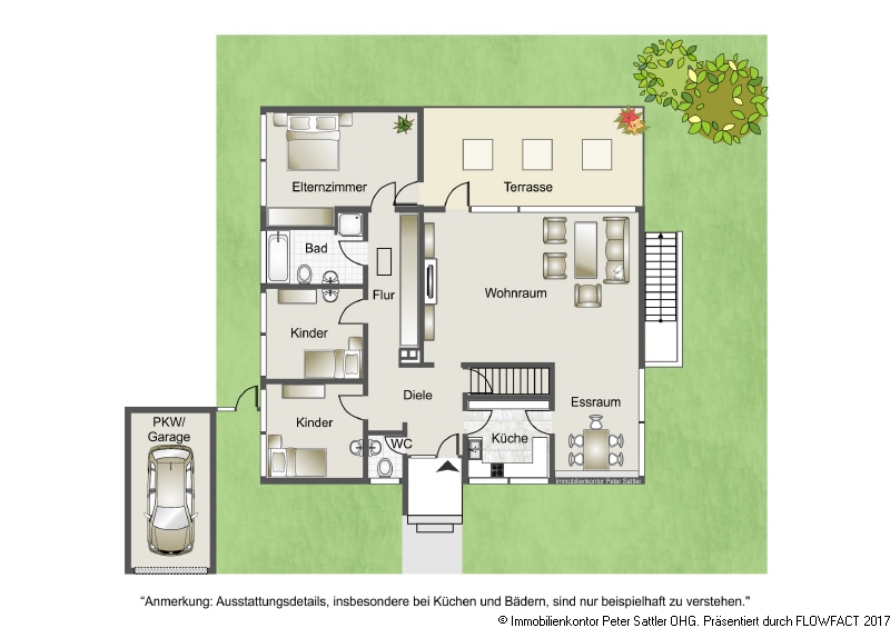Grundriss_EG Bungalow Bonn