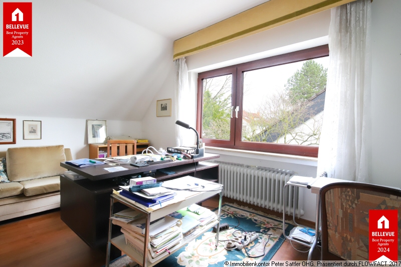 B�ro unterm Dach Einfamilienhaus Bonn