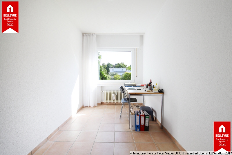 Home Office mit Aussicht Maisonettewohnung Bonn