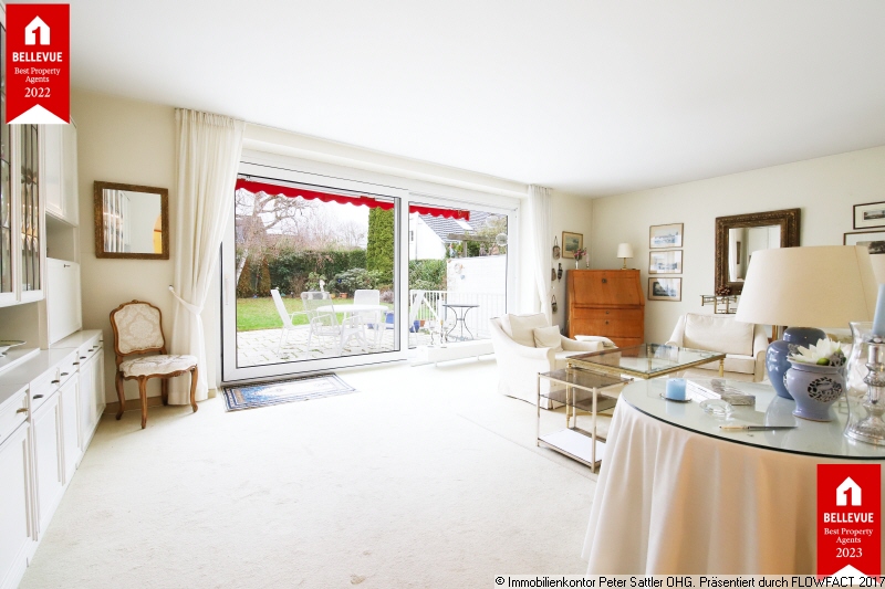 Schiebet�r zur Terrasse Reiheneckhaus Bonn