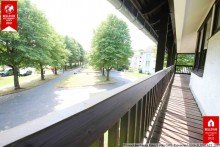 Balkon l�uft um die ganze Wohnung R�ttgen: 2 Zimmer mit Balkon in 3 Himmelsrichtungen