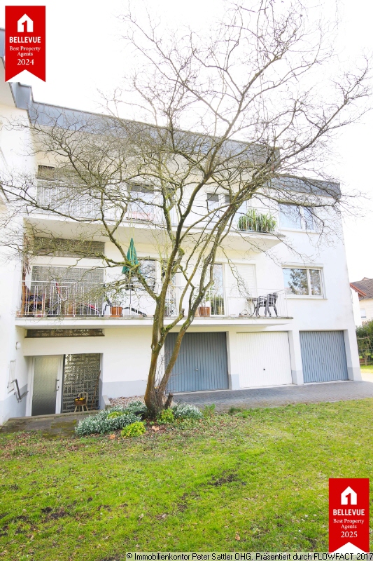 R�ckseite Etagenwohnung Bonn