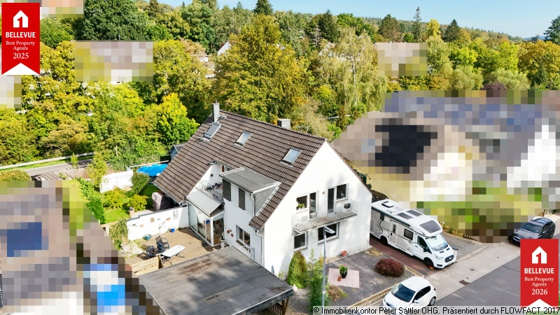 8 Umgeben von Gr�n Doppelhaush�lfte Wachtberg