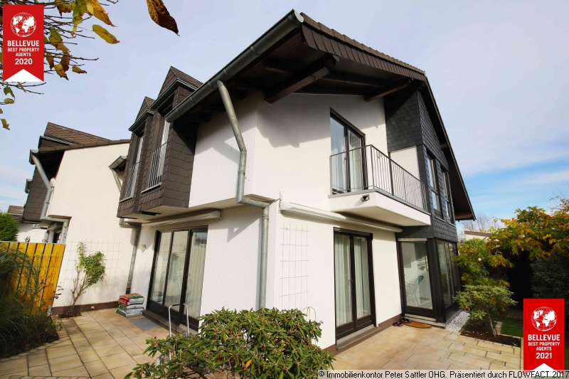 Terrasse ums Haus Doppelhaush�lfte Meckenheim