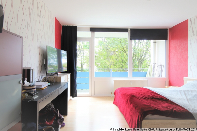 Schlafzimmer Etagenwohnung St. Augustin