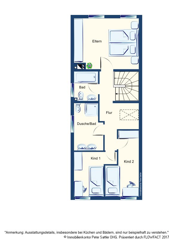 Grundriss OG Doppelhaush�lfte Bonn