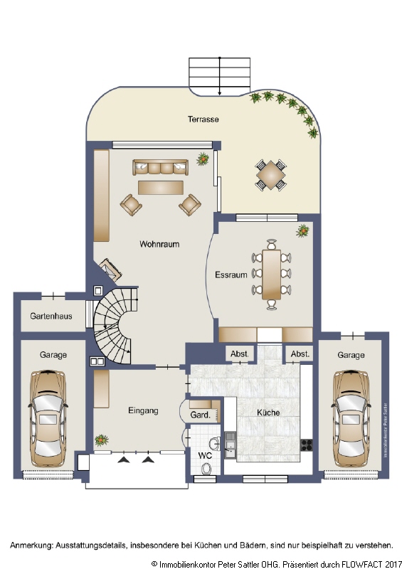 Grundriss_EG Einfamilienhaus Bonn