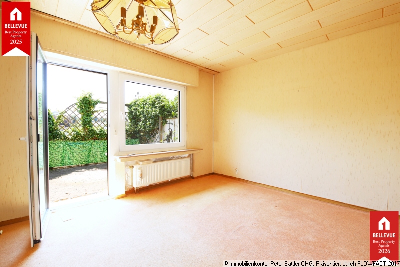 14 Schlafzimmer mit Terrasse Einfamilienhaus Wachtberg