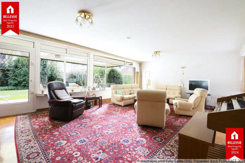 Blick ins Gr�ne Bungalow Bonn