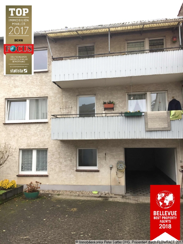 R�ckansicht Mehrfamilienhaus Bonn