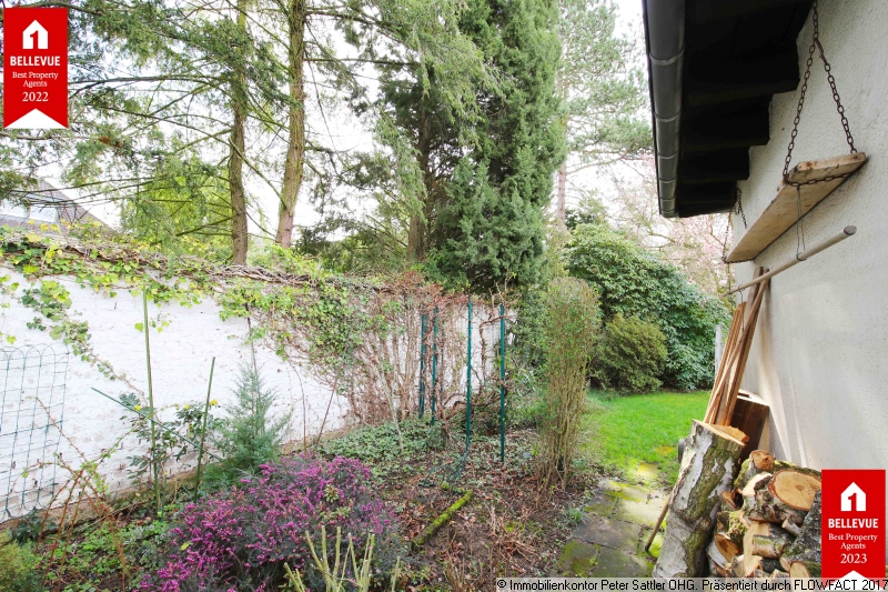 Hinter dem Haus Einfamilienhaus Bonn