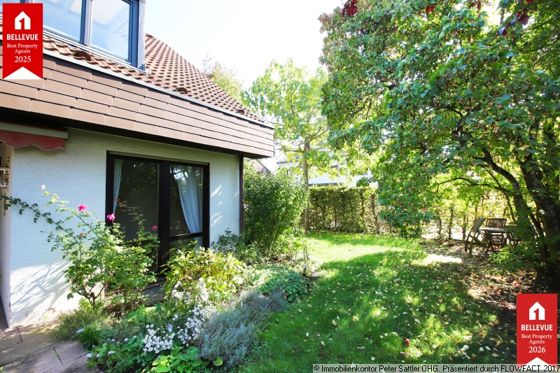 18 Sitzecke im Garten Einfamilienhaus Bonn