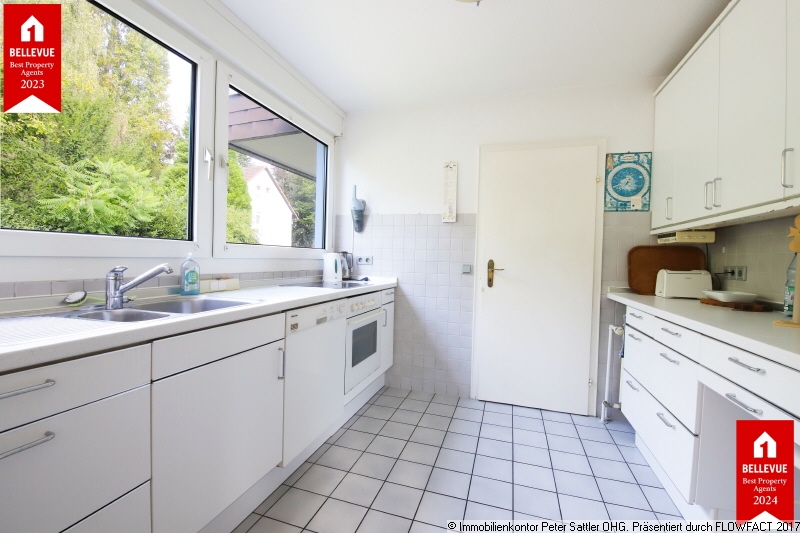 K�che mit Ausblick Bungalow Bonn