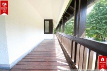 �berdacht und gesch�tzt R�ttgen: 2 Zimmer mit Balkon in 3 Himmelsrichtungen