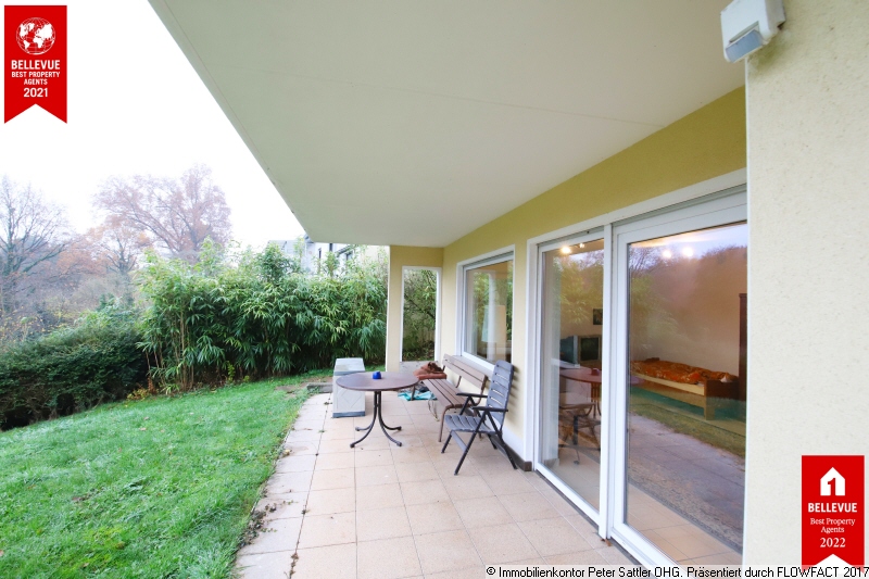 Terrasse im Gartengeschoss Einfamilienhaus Bonn