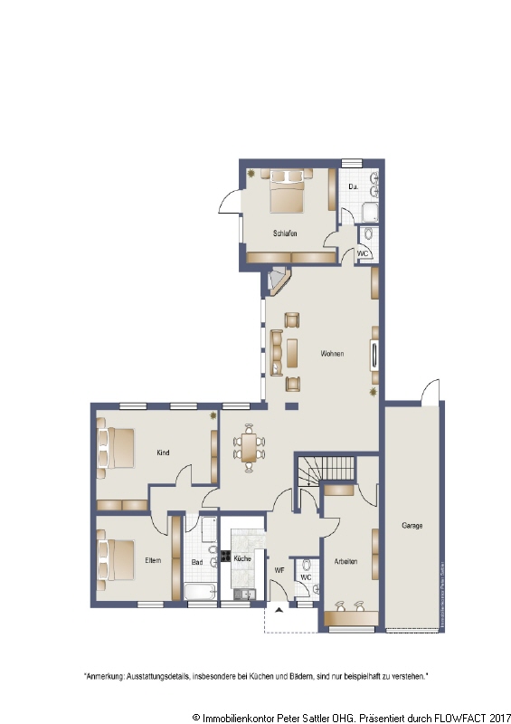 Grundriss_EG Einfamilienhaus Bonn