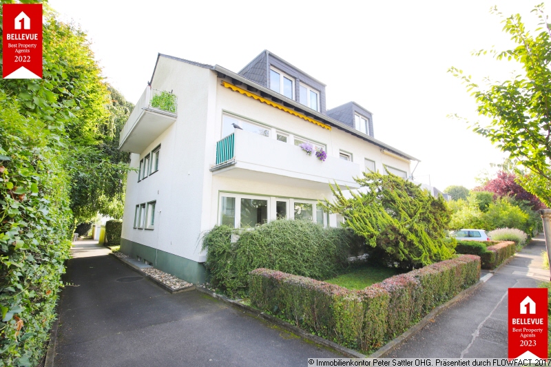 Ihr Balkon mit nat�rlichem Sichtschutz Maisonettewohnung Bonn