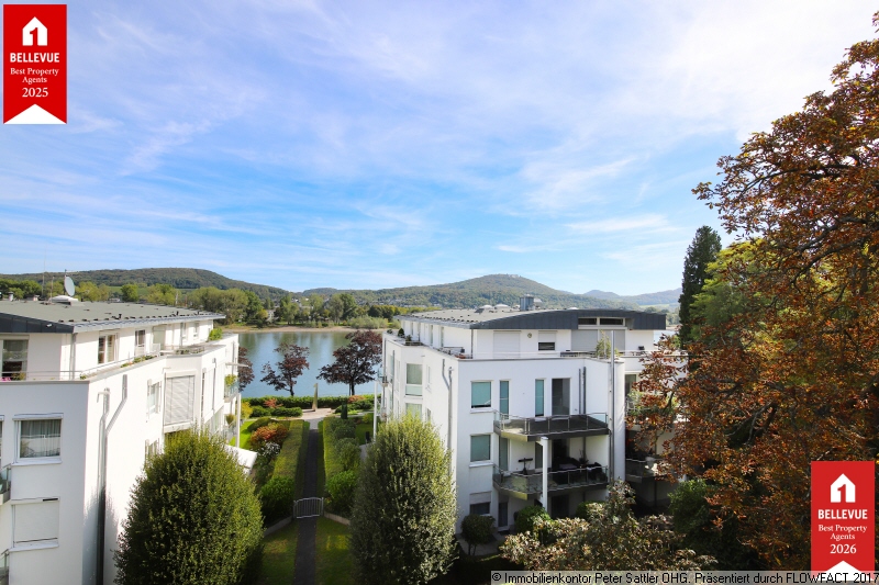 15 Blick vom Ostbalkon Penthousewohnung Bonn