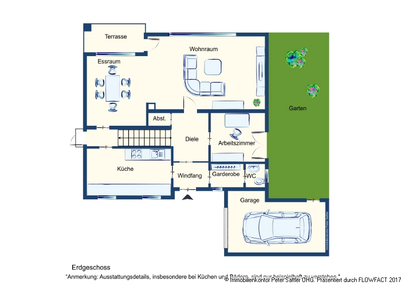 Grundriss_EG Einfamilienhaus Bonn