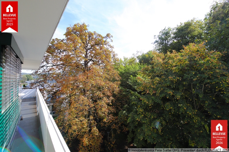21 Balkon bei der K�che Penthousewohnung Bonn