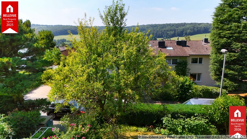 Traumblick von oben Doppelhaush�lfte Bonn