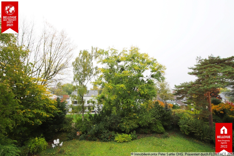 Blick ins Gr�ne Dachgeschosswohnung Bonn