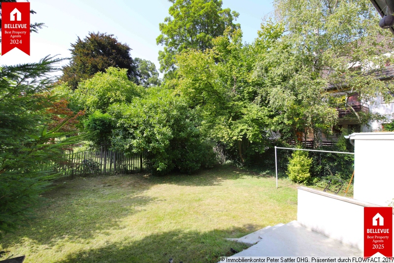 Blick von der Terrasse Mehrfamilienhaus Bonn