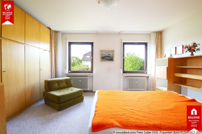 Schlafzimmer Doppelhaush�lfte Bonn