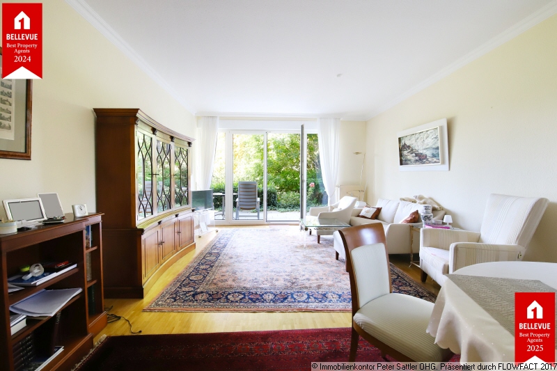 Blick zur Terrasse Erdgeschosswohnung Bonn