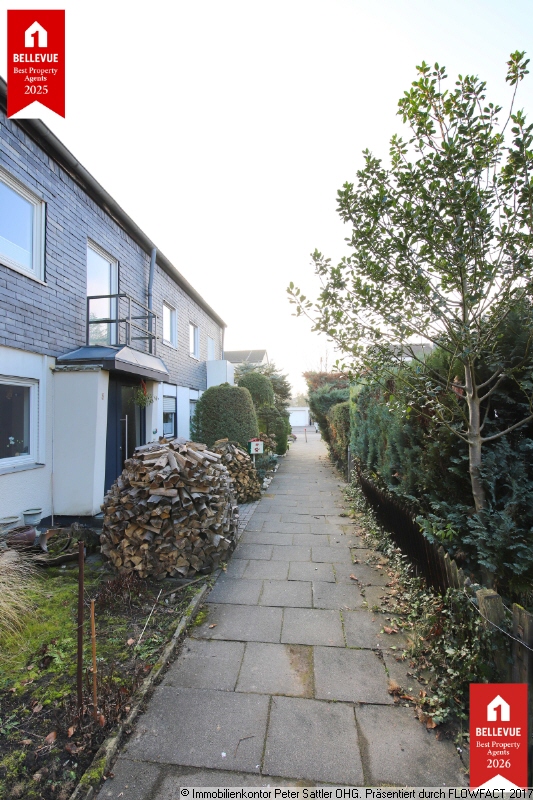 Privatweg zur Haust�r Reihenmittelhaus Bonn
