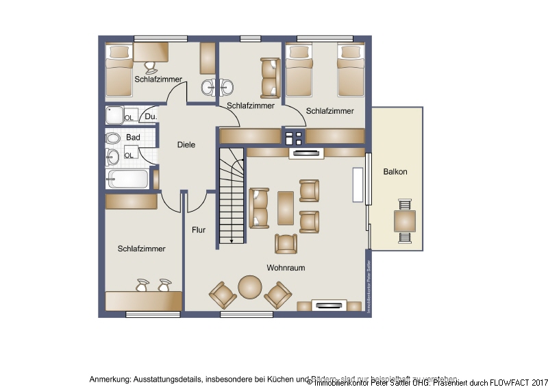 Grundriss OG Reiheneckhaus Bonn