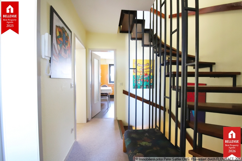 Offenes Treppenhaus Reihenmittelhaus Bonn