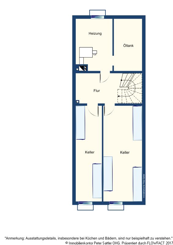 Grundriss KG Doppelhaush�lfte Bonn