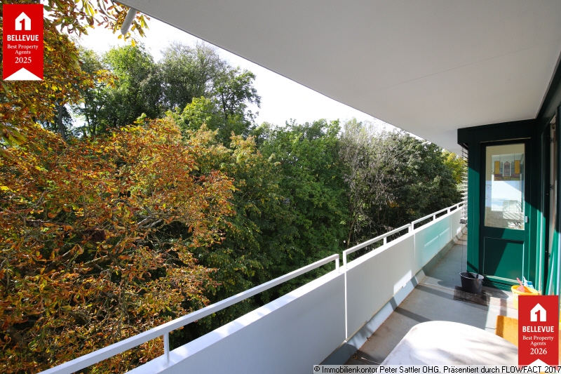 17 Blick vom S�dbalkon Penthousewohnung Bonn